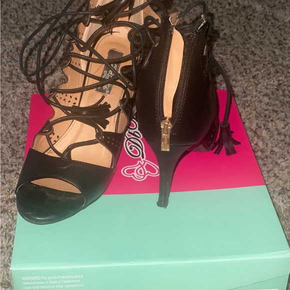 DBDK FASHION AMANDA-2 BLACK STRAPS Sandals - Picture 3 of 6